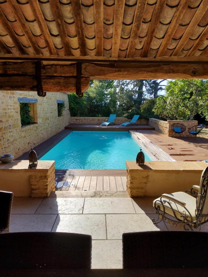 Saint-Germain-Nuelles Lodges En Pierres Dorees מראה חיצוני תמונה