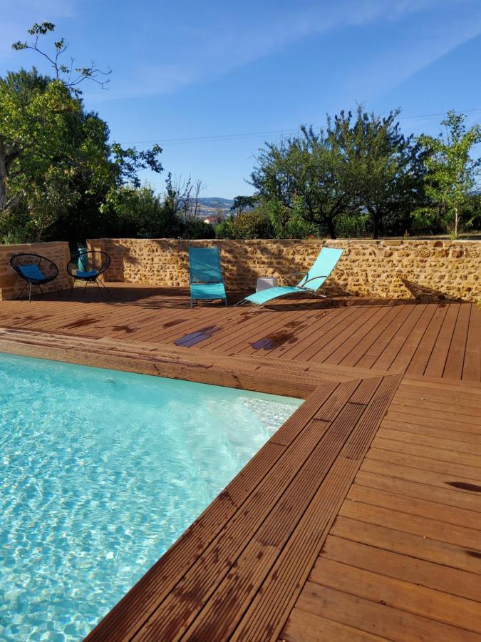 Saint-Germain-Nuelles Lodges En Pierres Dorees מראה חיצוני תמונה
